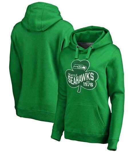 Women Seattle Seahawks Pro Line by Fanatics Branded St. Patrick's Day Paddy's Pride Pullover Hoodie Kelly Green FengYun,We sell and wholesale Women Seattle Seahawks Pro Line by Fanatics Branded St. Patrick's Day Paddy's Pride Pullover Hoodie Kelly Green FengYun on line form chian!